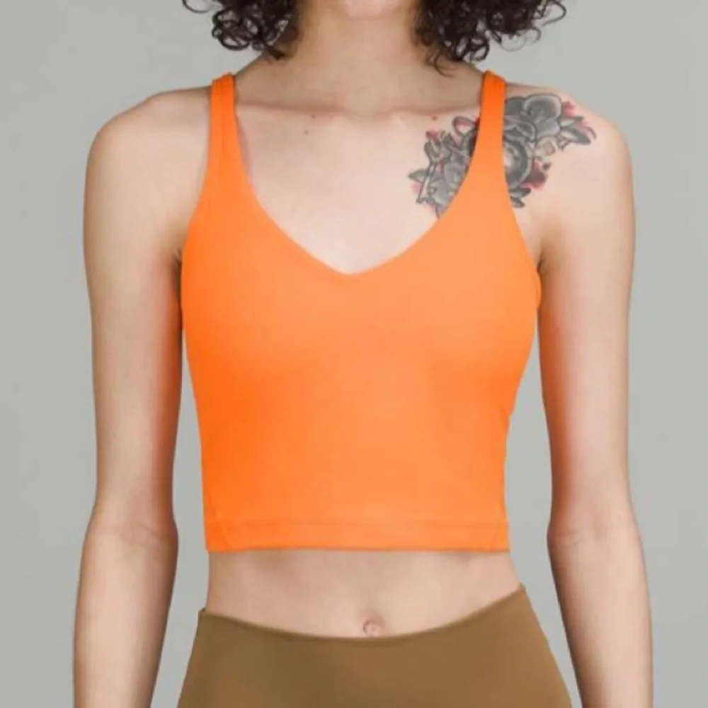 NWT Lululemon Align Tank Top Orange Soda Size 8 - Picture 6 of 9